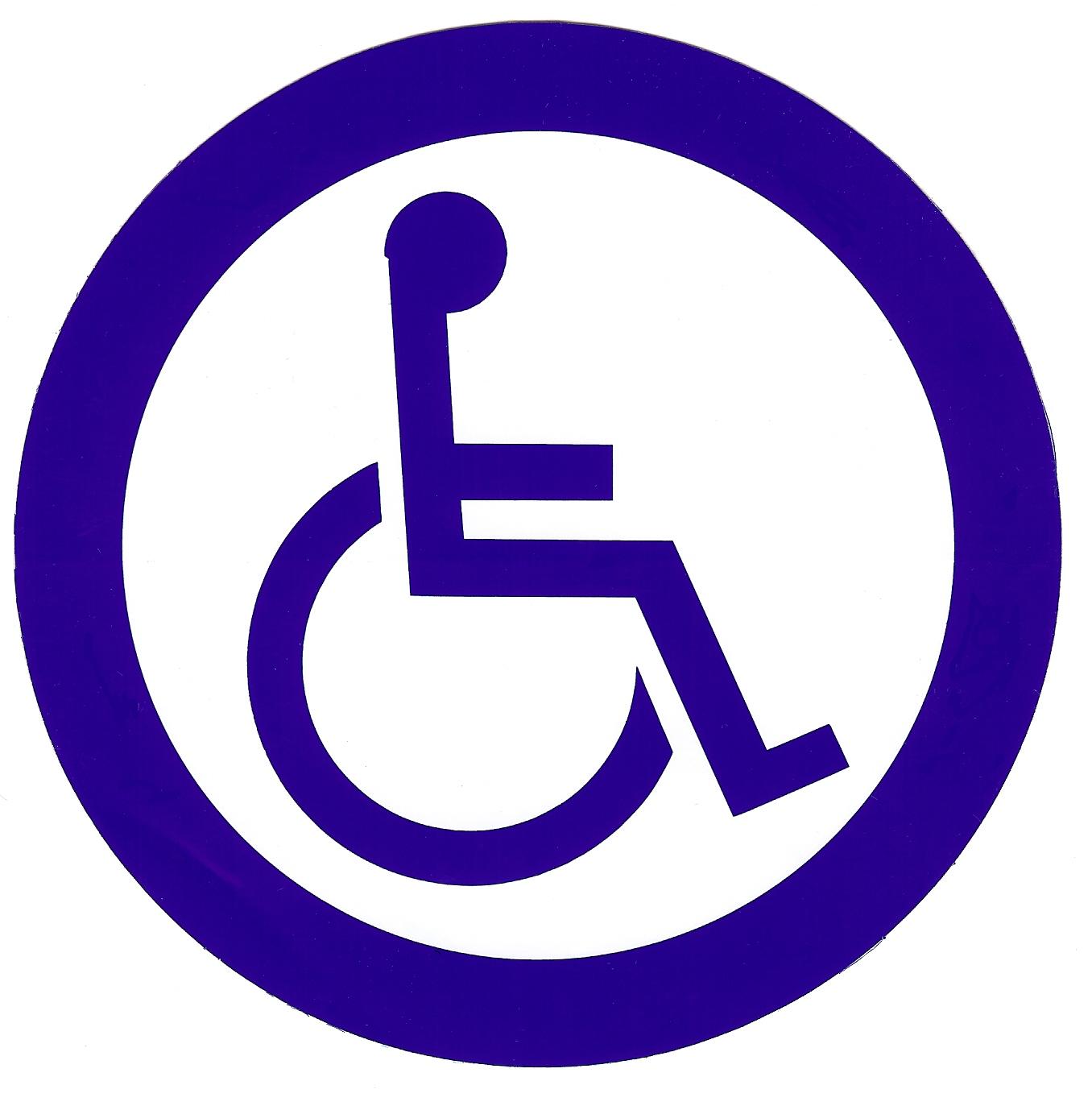 Automatic Door Handicap Logo Decal in New York, Long Island