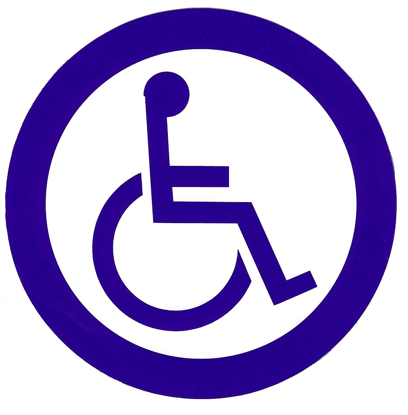Automatic Door Handicap Logo Decal in New York, Long Island Automatic Door Handicap Logo Decal in New York, Long Island